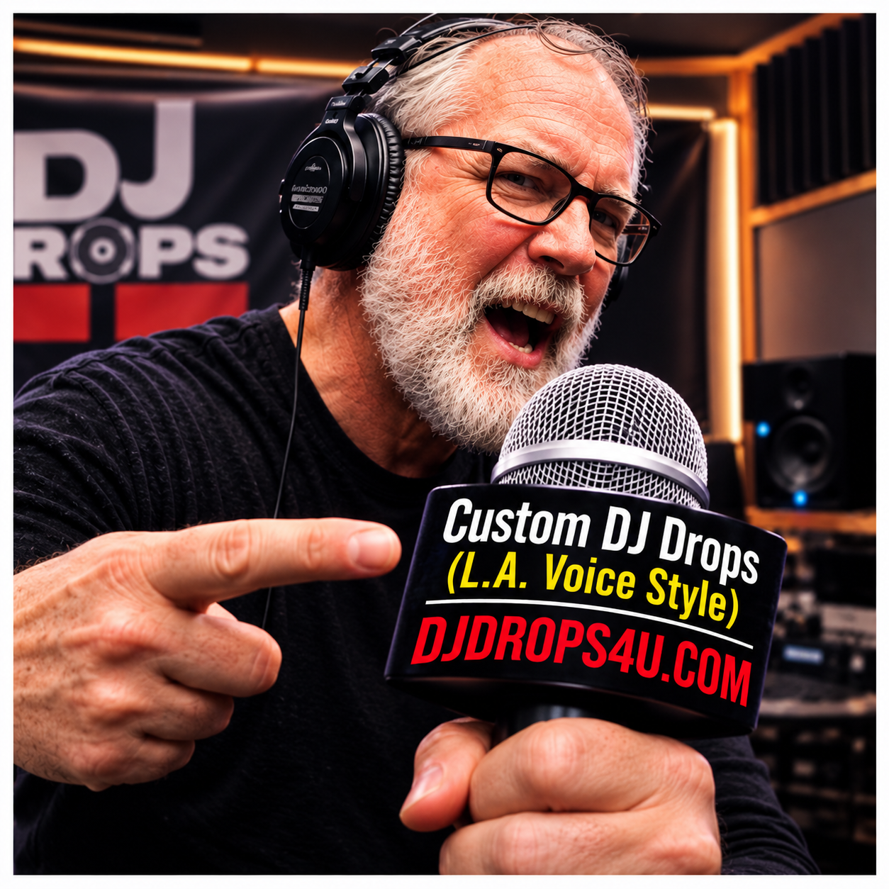Your DJ Name Only | Male Voice (L.A.) Style