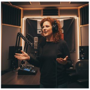 Your DJ Name Only |  Female Voice (BRITISH) Style